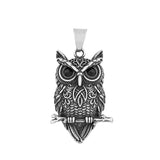 Pendentif en forme de hibou vintage