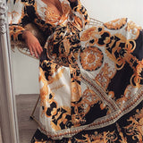 Faye - Robe Boho Imprimée