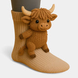 Irene™ | Chaussettes de Vache Écossaise