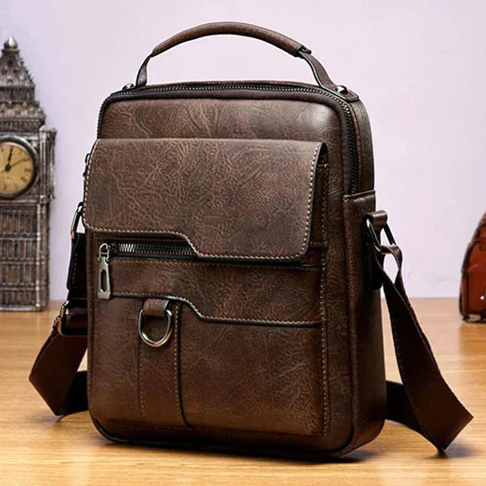 Cynthia™ | Sac à main en cuir vegan pratique