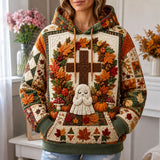 Sweat à capuche avec Esprit Orant et Croix