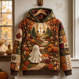 Sweat-shirt Croisé Automnal