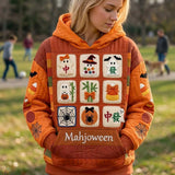 Sweat à Capuche avec Motif Effrayant