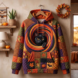 Sweat-shirt Chat du Nord en Automne