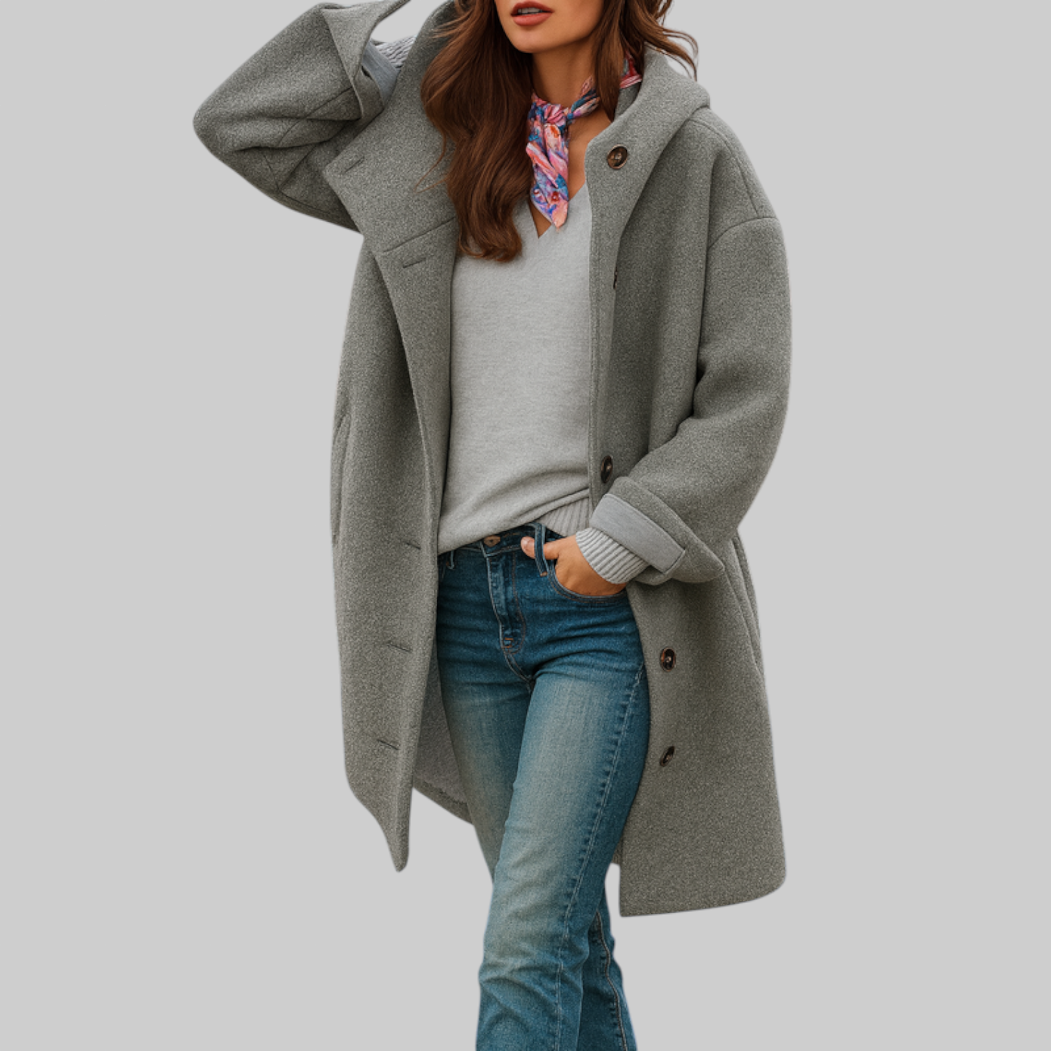 Freja | manteau quotidien mi-long et confortable