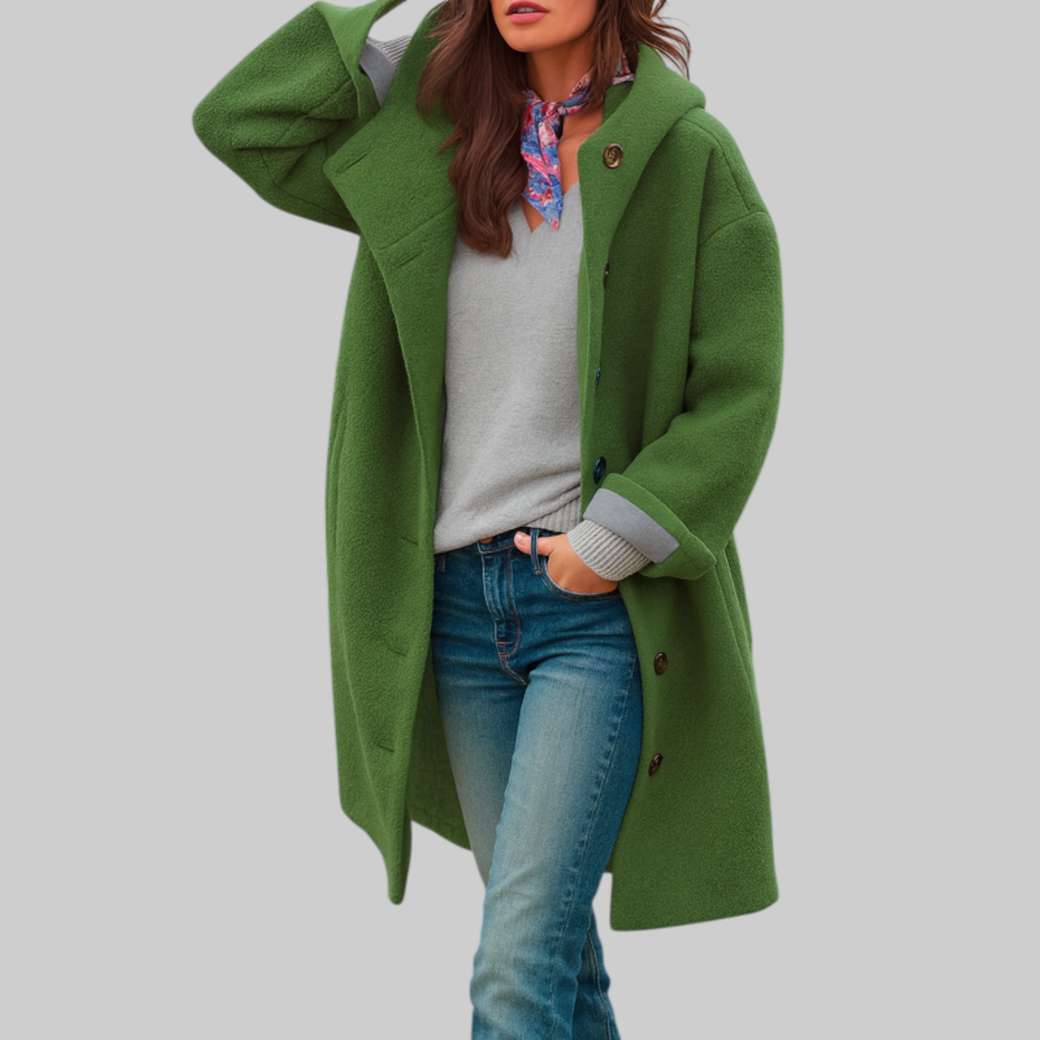 Freja | manteau quotidien mi-long et confortable