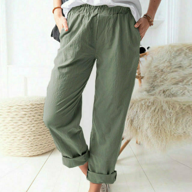 Neria - Pantalon à la structure douce