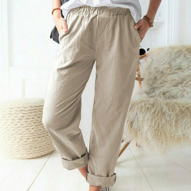 Neria - Pantalon à la structure douce