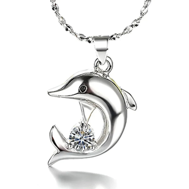Collection de Bijoux en Argent Sterling avec Dauphin
