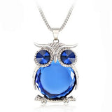 Pendentif Hibou en Cristal