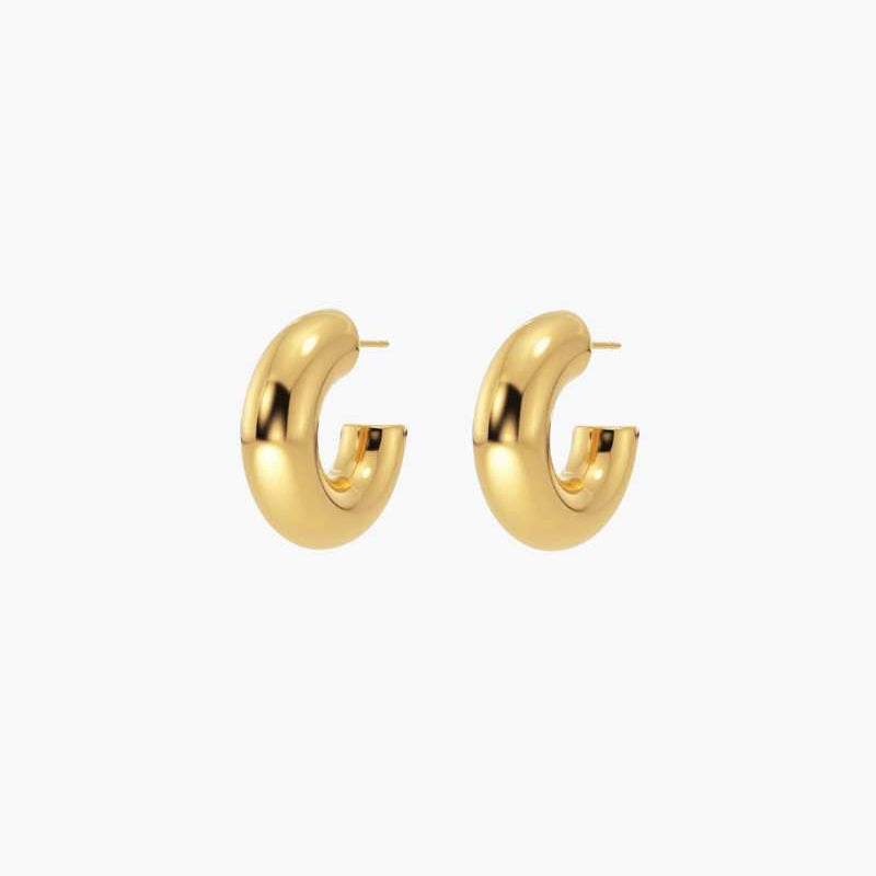 Boucles d'oreilles épaisses