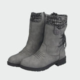 Bottines élégantes en daim