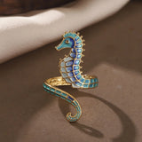 Bague Ajustable Hippocampe Rêves de l'Océan
