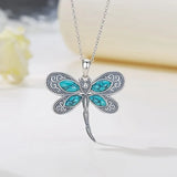 Collier Pendentif en Argent Rêves de Libellule