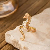 Bague Ajustable Hippocampe Rêves de l'Océan