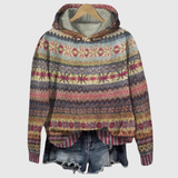 Gaby | Sweatshirt Ethnique Rétro