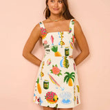 Azalée - Robe de plaisir tropical
