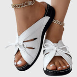 Darcy - Sandales Slip-On Chic avec Bandes