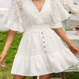 Carole - Robe en dentelle boho