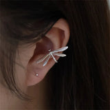 Clips d'Oreilles Libellule Délicate