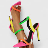 Olive - Pompes avec talon stiletto