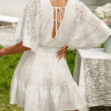 Carole - Robe en dentelle boho