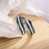 Plume D'un Ange - Bague Commémorative Ajustable