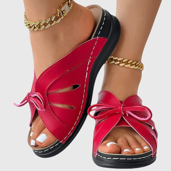 Darcy - Sandales Slip-On Chic avec Bandes