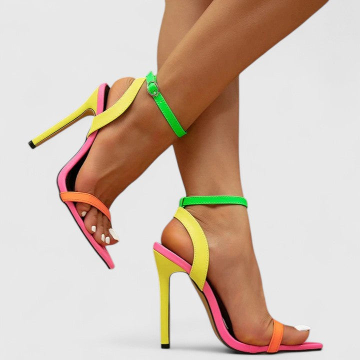 Olive - Pompes avec talon stiletto