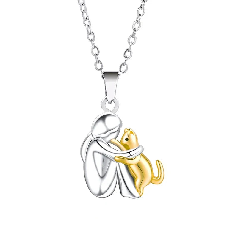 Pendentif en forme de chat