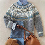 LUXE | PULL TRICOT VINTAGE CHIC
