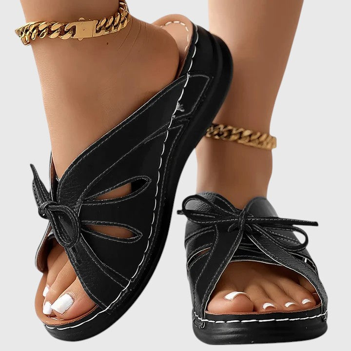 Darcy - Sandales Slip-On Chic avec Bandes