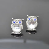 Pendentif Hibou en Cristal