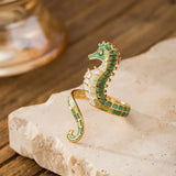 Bague Ajustable Hippocampe Rêves de l'Océan