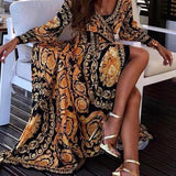 Faye - Robe Boho Imprimée