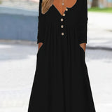 ZARA | ROBE MIDI AVEC BOUTONS À L'AVANT