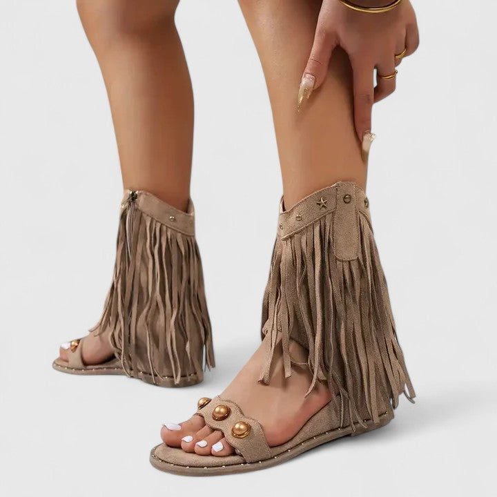 Eira - Sandales Chic à Franges