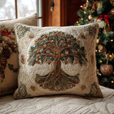 TREELORE | Housse de coussin imprimée Arbre de Vie Celtique