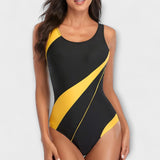 Maillot de bain à dos ouvert & sportif