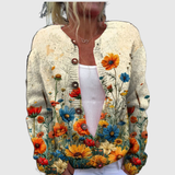 Renate™ | Cardigan avec Fleurs des Champs