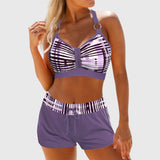 Janelle | Bikini à taille haute en rib
