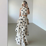 Luna | Ensemble à pois Élégance intemporelle