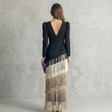 Salvia | Robe Franges