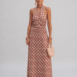 Robe Élégante avec Design à Épaules Dégagées