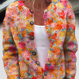 Helena™ | Cardigan avec un océan de fleurs