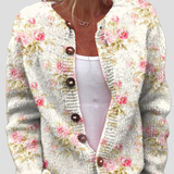 Gabriele™ | Cardigan avec motif de roses