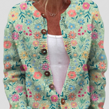 Monika™ | Cardigan avec de délicates fleurs