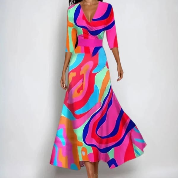 Emily | Robe fleurie élégante