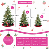 CONTES | JUPON DE SAPIN QUILTÉ DE NOËL