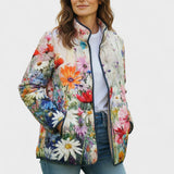 Sybille™ | Veste matelassée avec prairie d'été